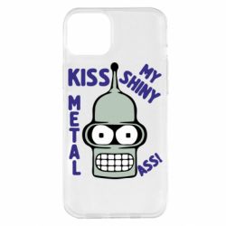 Чехол для iPhone 14 Plus Kiss metal - PrintSalon
