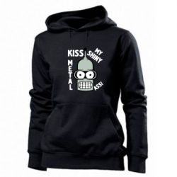 Женское худи Kiss metal - PrintSalon
