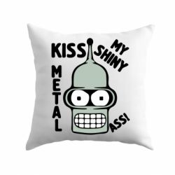 Подушка Kiss metal - PrintSalon