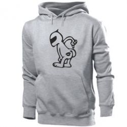 Мужское худи Kiss my racer`s ass - PrintSalon