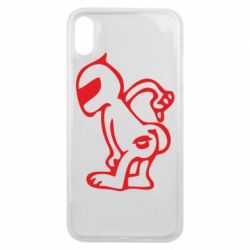 Чехол для iPhone Xs Max Kiss my racer`s ass - PrintSalon