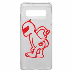 Чехол для Samsung S10+ Kiss my racer`s ass - PrintSalon