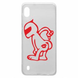 Чехол для Samsung A10 Kiss my racer`s ass - PrintSalon