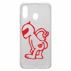 Чехол для Samsung A30 Kiss my racer`s ass - PrintSalon