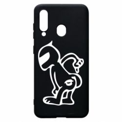 Чехол для Samsung A60 Kiss my racer`s ass - PrintSalon