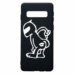 Чехол для Samsung S10 Kiss my racer`s ass - PrintSalon