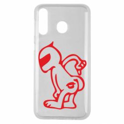 Чехол для Samsung M30 Kiss my racer`s ass - PrintSalon
