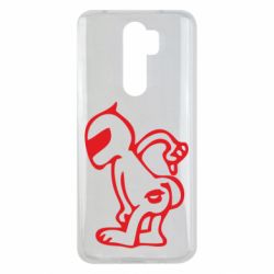 Чехол для Xiaomi Redmi Note 8 Pro Kiss my racer`s ass - PrintSalon