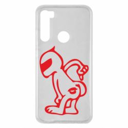Чехол для Xiaomi Redmi Note 8 Kiss my racer`s ass - PrintSalon