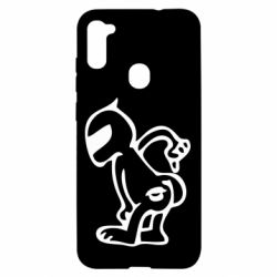 Чехол для Samsung A11/M11 Kiss my racer`s ass - PrintSalon