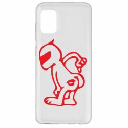 Чехол для Samsung A31 Kiss my racer`s ass - PrintSalon