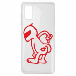 Чехол для Samsung A41 Kiss my racer`s ass - PrintSalon