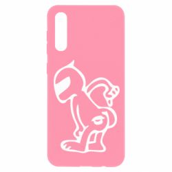 Чехол для Samsung A50 Kiss my racer`s ass - PrintSalon