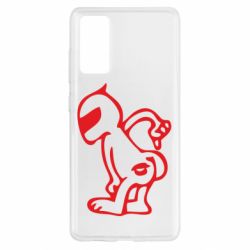 Чехол для Samsung S20 FE Kiss my racer`s ass - PrintSalon