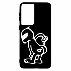 Чехол для Samsung S21 Kiss my racer`s ass - PrintSalon