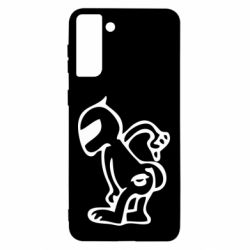 Чехол для Samsung S21 Ultra Kiss my racer`s ass - PrintSalon