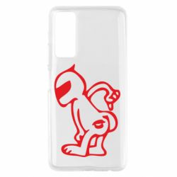 Чехол для Huawei P Smart 2021 Kiss my racer`s ass - PrintSalon