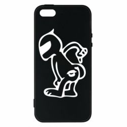Чехол для iPhone5/5S/SE Kiss my racer`s ass - PrintSalon