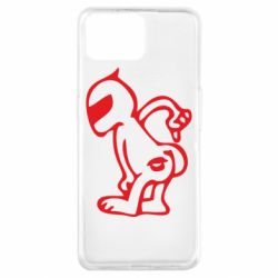 Чехол для Oppo A73 Kiss my racer`s ass - PrintSalon