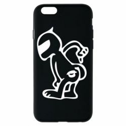 Чехол для iPhone 6/6S Kiss my racer`s ass - PrintSalon