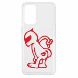 Чехол для Oppo Reno 5 4G Kiss my racer`s ass - PrintSalon