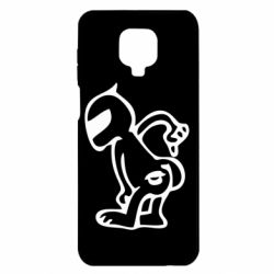 Чехол для Xiaomi Redmi Note 9S/9Pro/9Pro Max Kiss my racer`s ass - PrintSalon