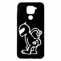 Чехол для Xiaomi Redmi Note 9/Redmi 10X Kiss my racer`s ass - PrintSalon