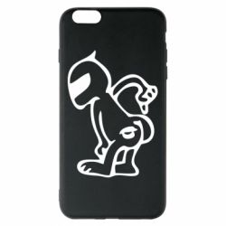 Чехол для iPhone 6 Plus/6S Plus Kiss my racer`s ass - PrintSalon