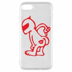 Чехол для iPhone 7 Kiss my racer`s ass - PrintSalon