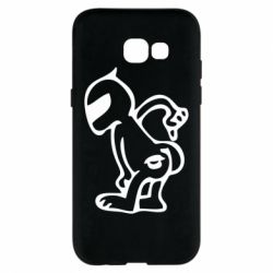 Чехол для Samsung A5 2017 Kiss my racer`s ass - PrintSalon