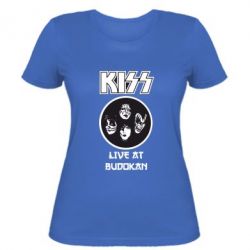 Жіноча футболка Kiss - PrintSalon