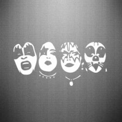 Наклейка KiSS - PrintSalon