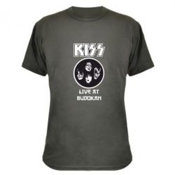 Камуфляжна футболка Kiss - PrintSalon