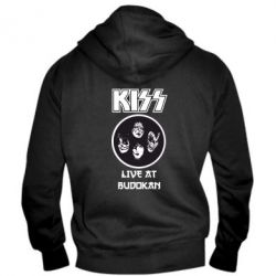 Чоловіче худі на блискавці Kiss - PrintSalon