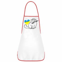 Фартух Кіт-патріот - PrintSalon
