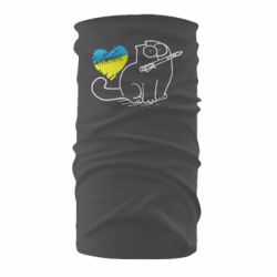 Бандана Кіт-патріот - PrintSalon