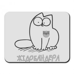 Коврик для мыши Кіт-жідобандера - PrintSalon