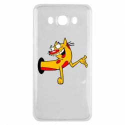 Чохол для Samsung J7 2016 Кіт - PrintSalon