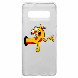 Чохол для Samsung S10+ Кіт - PrintSalon