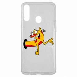 Чохол для Samsung A20s Кіт - PrintSalon