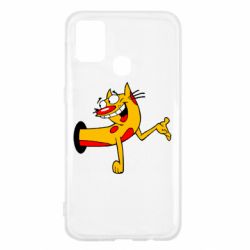 Чохол для Samsung M31 Кіт - PrintSalon