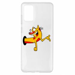 Чохол для Samsung S20+ Кіт - PrintSalon