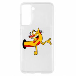 Чохол для Samsung S21 Кіт - PrintSalon