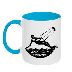 Чашка двокольорова KiteSurfing 1 - PrintSalon