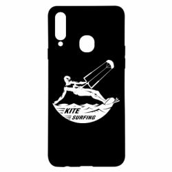 Чохол для Samsung A20s KiteSurfing 1 - PrintSalon
