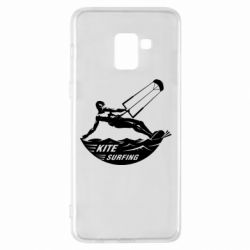 Чохол для Samsung A8+ 2018 KiteSurfing 1 - PrintSalon