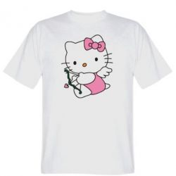 Мужская футболка Stedman Kitty амурчик - PrintSalon