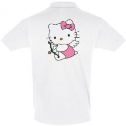 Мужское поло Kitty амурчик - PrintSalon