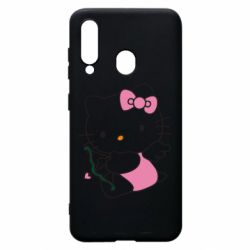 Чехол для Samsung A60 Kitty амурчик - PrintSalon