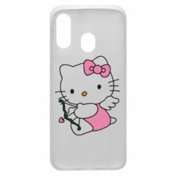 Чехол для Samsung A40 Kitty амурчик - PrintSalon